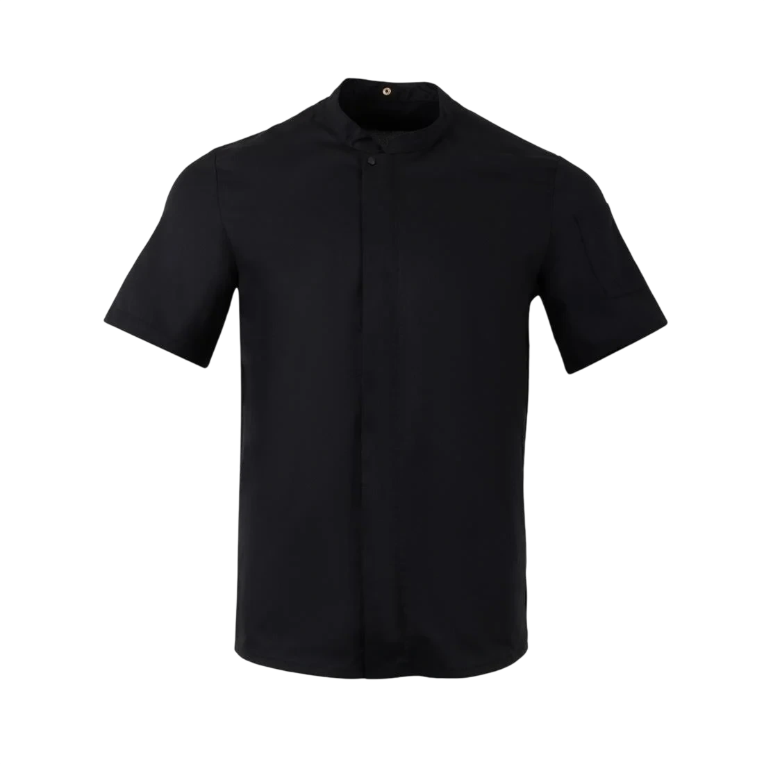 Southside BA115-M Harlem Chefs Jacket Black Short Sleeve Mesh - Size M product image