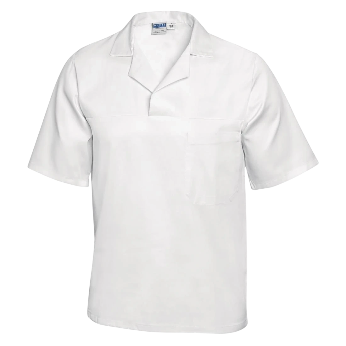 Whites Chefs Clothing A102-M Whites Bakers Shirt - Size M product image