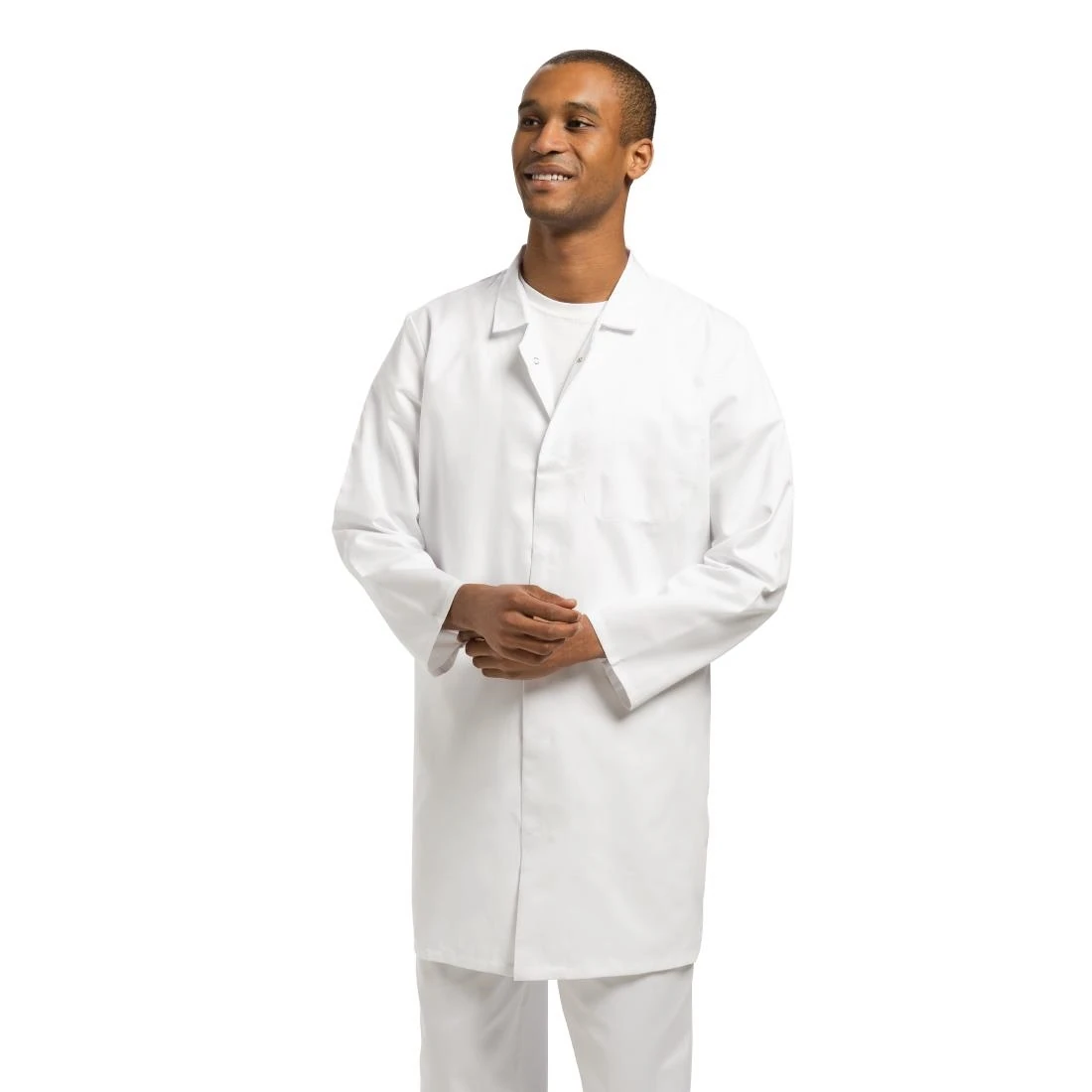 Whites Chefs Clothing A360-M Whites Food Hygiene Coat - Size M product image