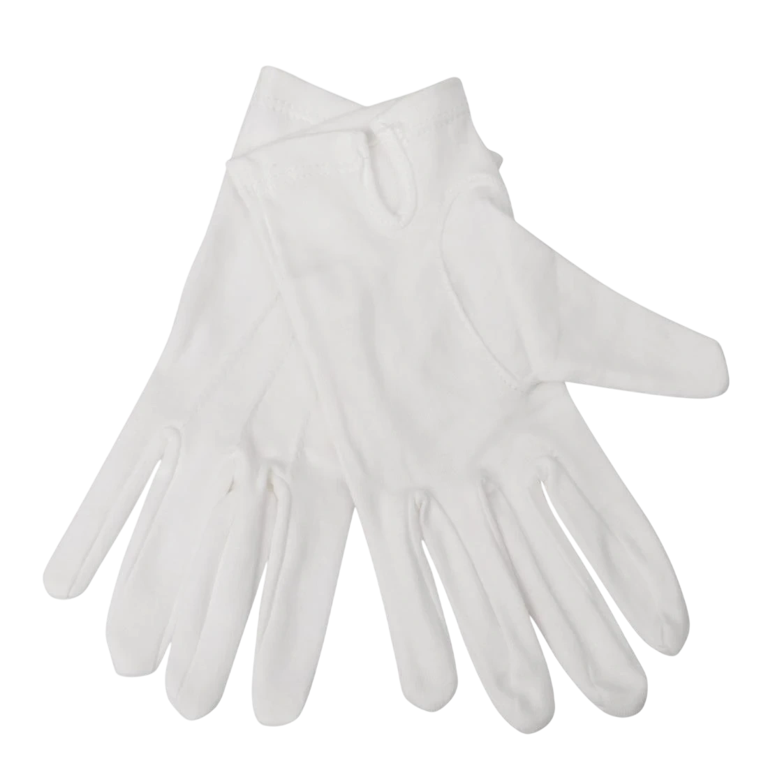 Whites Chefs Clothing A545-L Whites Waiting Gloves Ladies White 100% Cotton - Size L product image