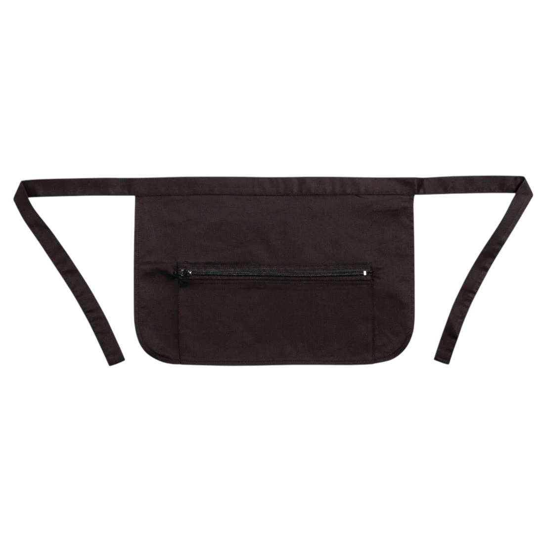 Whites Chefs Clothing A587 Whites Zipped Money Pocket Black product image