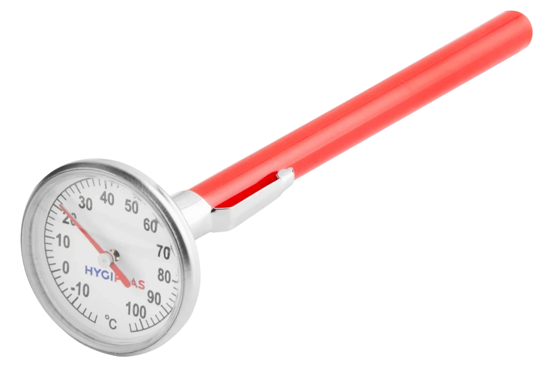 Hygiplas F346 Dial Thermometer - 32mm -10/100c 0/220F product image