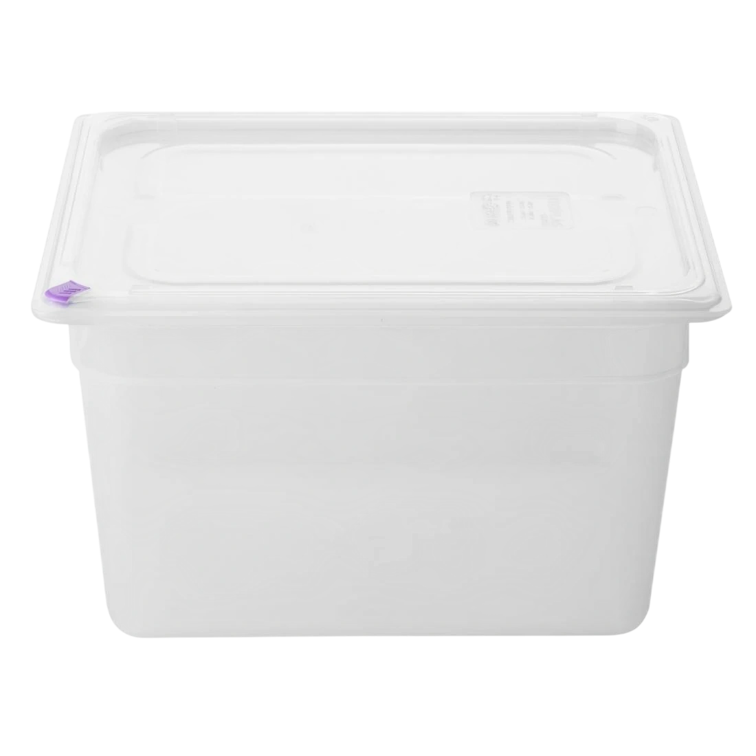 Hygiplas FZ091 Click PP 1/2 GN with Lid & 7 Colour clips - 200mm 11.7Ltr (Pack 4) product image