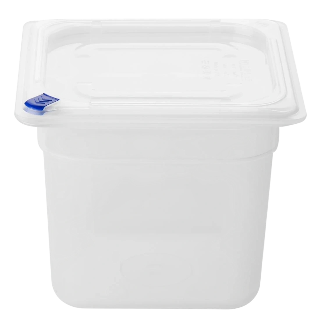 Hygiplas FZ098 Click PP 1/6 GN with Lid & 7 Colour clips - 150mm 2.2Ltr (Pack 4) product image
