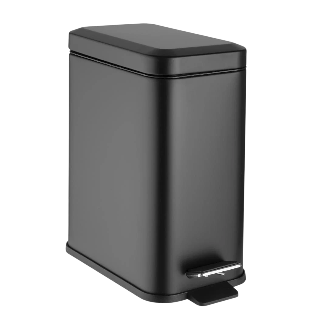 Jantex HT476 Slim Washroom Bin Black 5ltr product image
