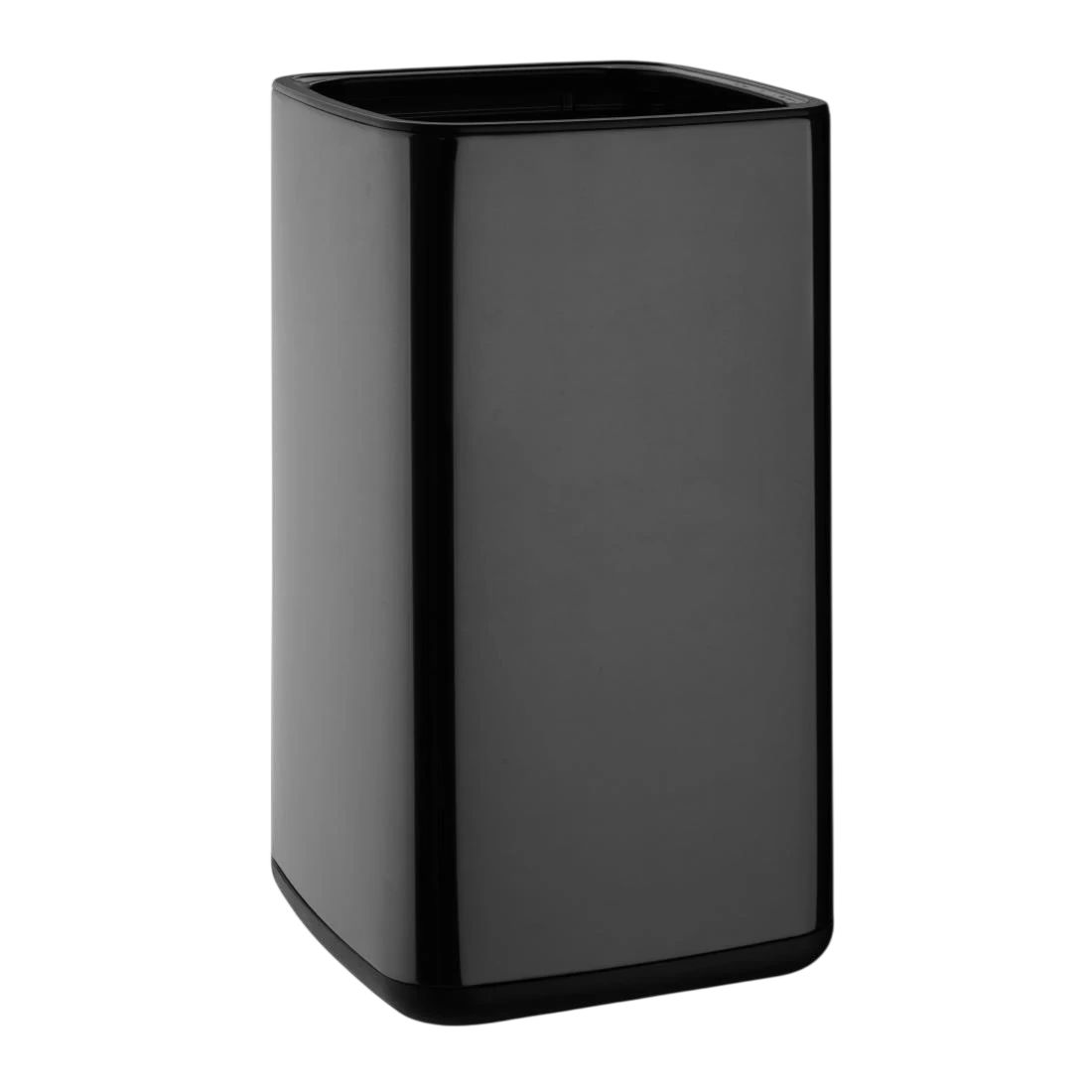Bolero HX260 Square Waste Bin Titanium Black - 10Ltr product image