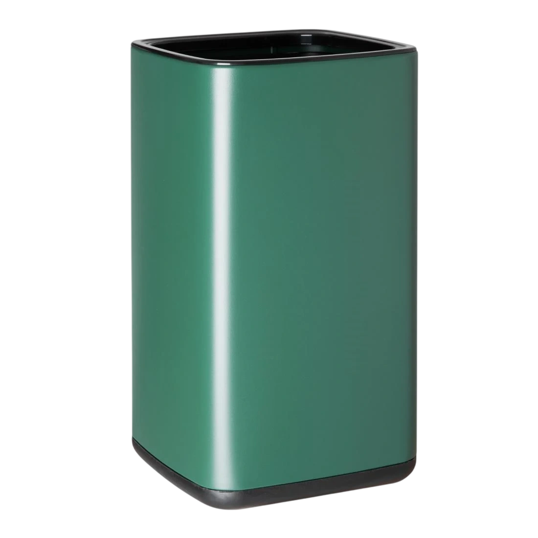 Bolero HX261 Square Waste Bin Green - 7Ltr product image