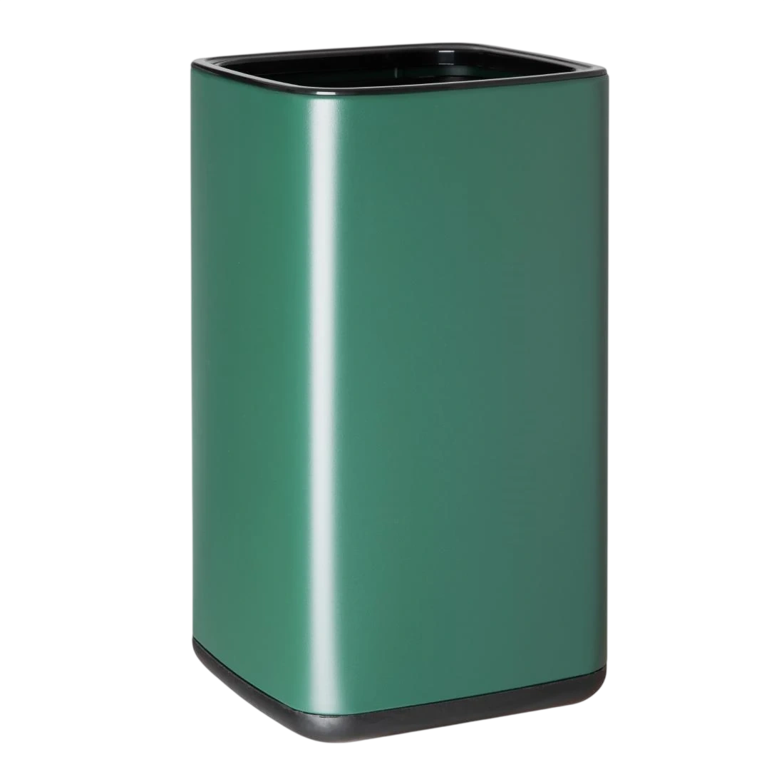 Bolero HX262 Square Waste Bin Green - 10Ltr product image