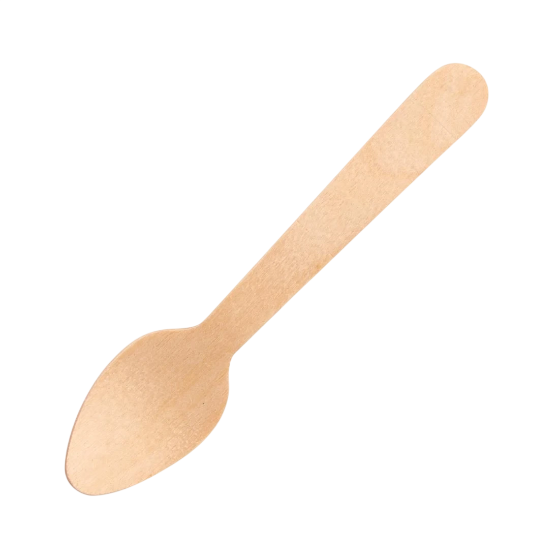Fiesta Compostable DK398 Birch Wooden Teaspoon - 110mm (Pack 100) product image