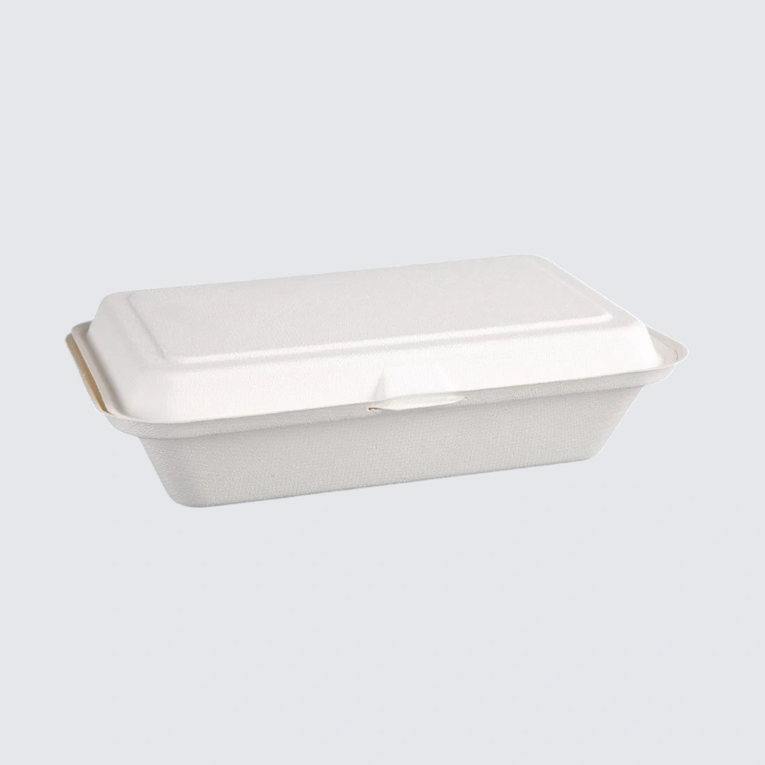 Fiesta Compostable DW249 Fiesta Green Compostable Hinged Container - 64x161x248mm (Pack 250) product image