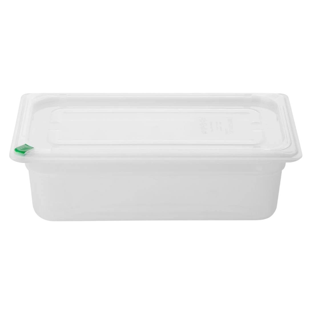 Hygiplas FZ092 Click PP 1/3 GN with Lid & 7 Colour clips - 100mm 3.6Ltr (Pack 4) product image