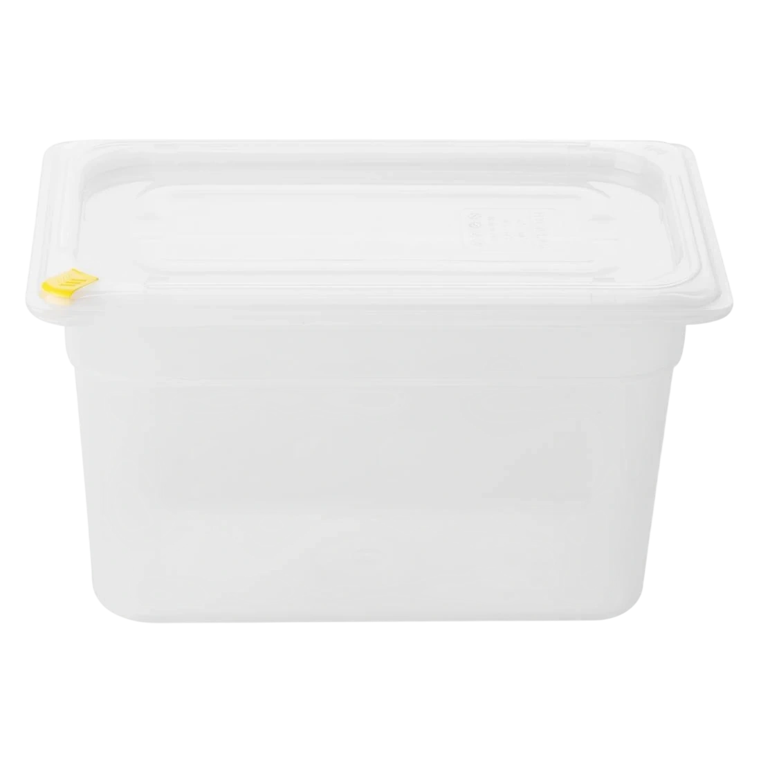 Hygiplas FZ096 Click PP 1/4 GN with Lid & 7 Colour clips - 150mm 3.7Ltr (Pack 4) product image