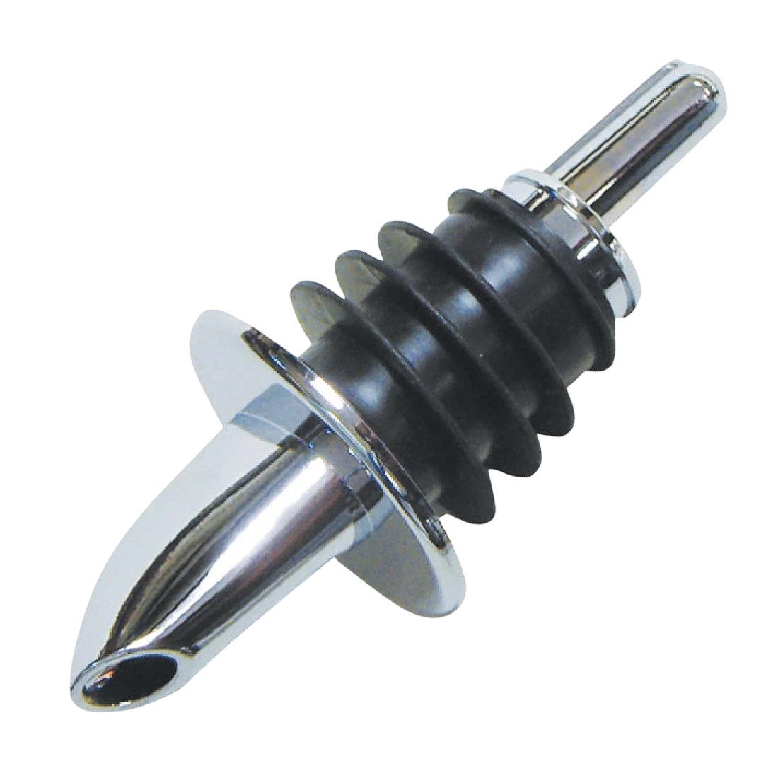 Beaumont DL225 Short Plastic/Chrome Freeflow Pourer (Pack 10) product image