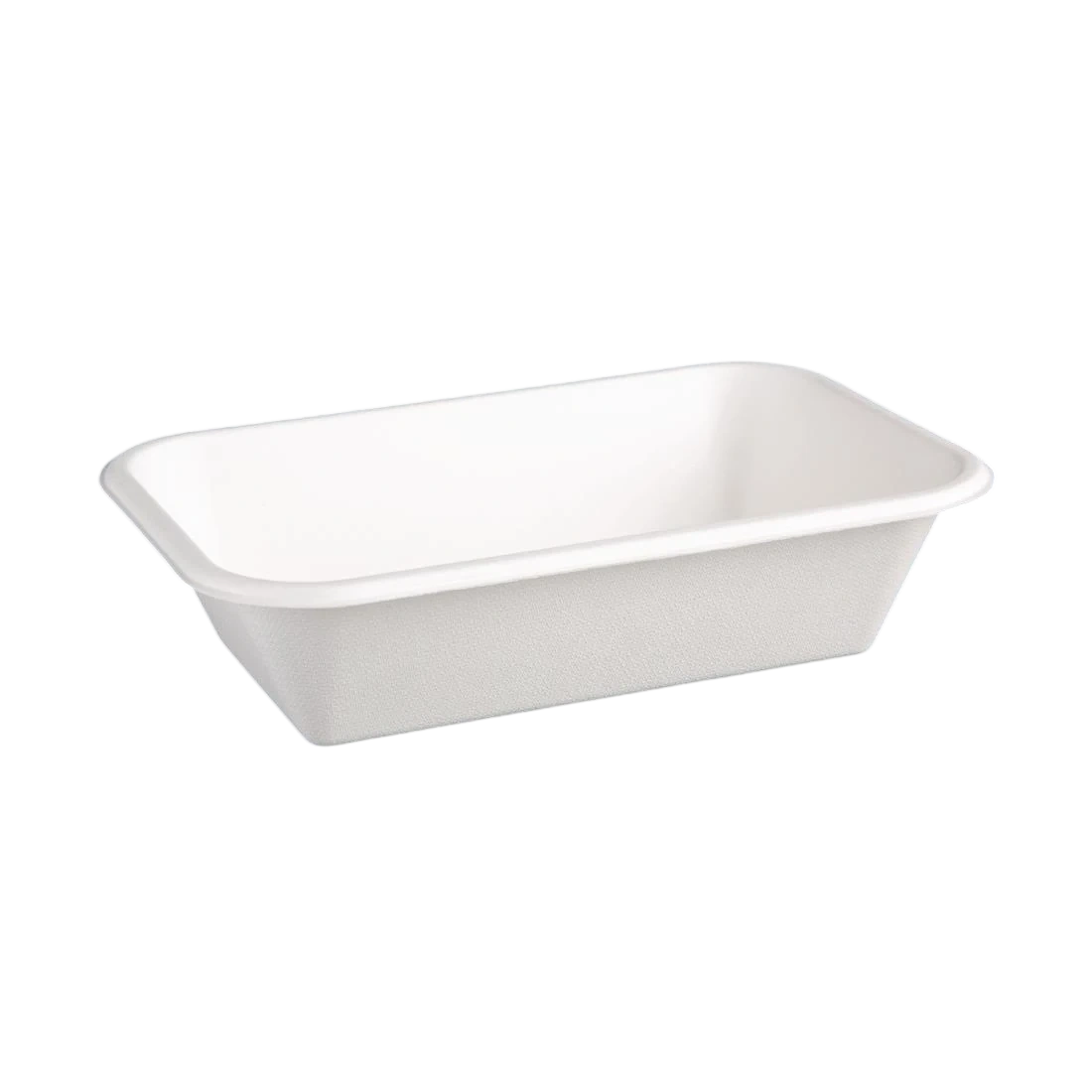 Fiesta Compostable DW349 Bagasse Tray - 32oz 8.5 x 5.5 (Pack 50) product image