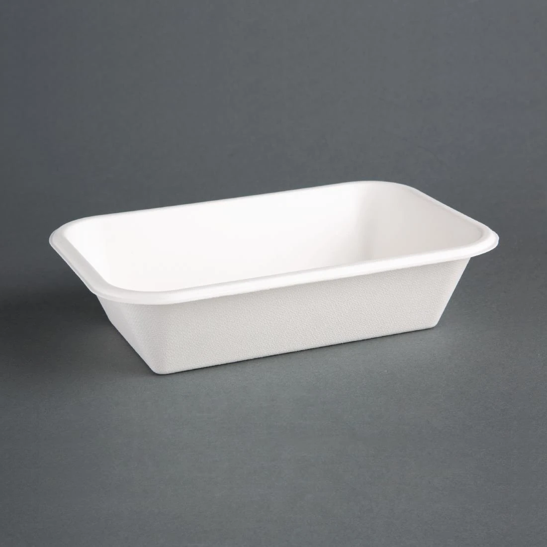 Fiesta Compostable DW349 Bagasse Tray - 32oz 8.5 x 5.5 (Pack 50) product image