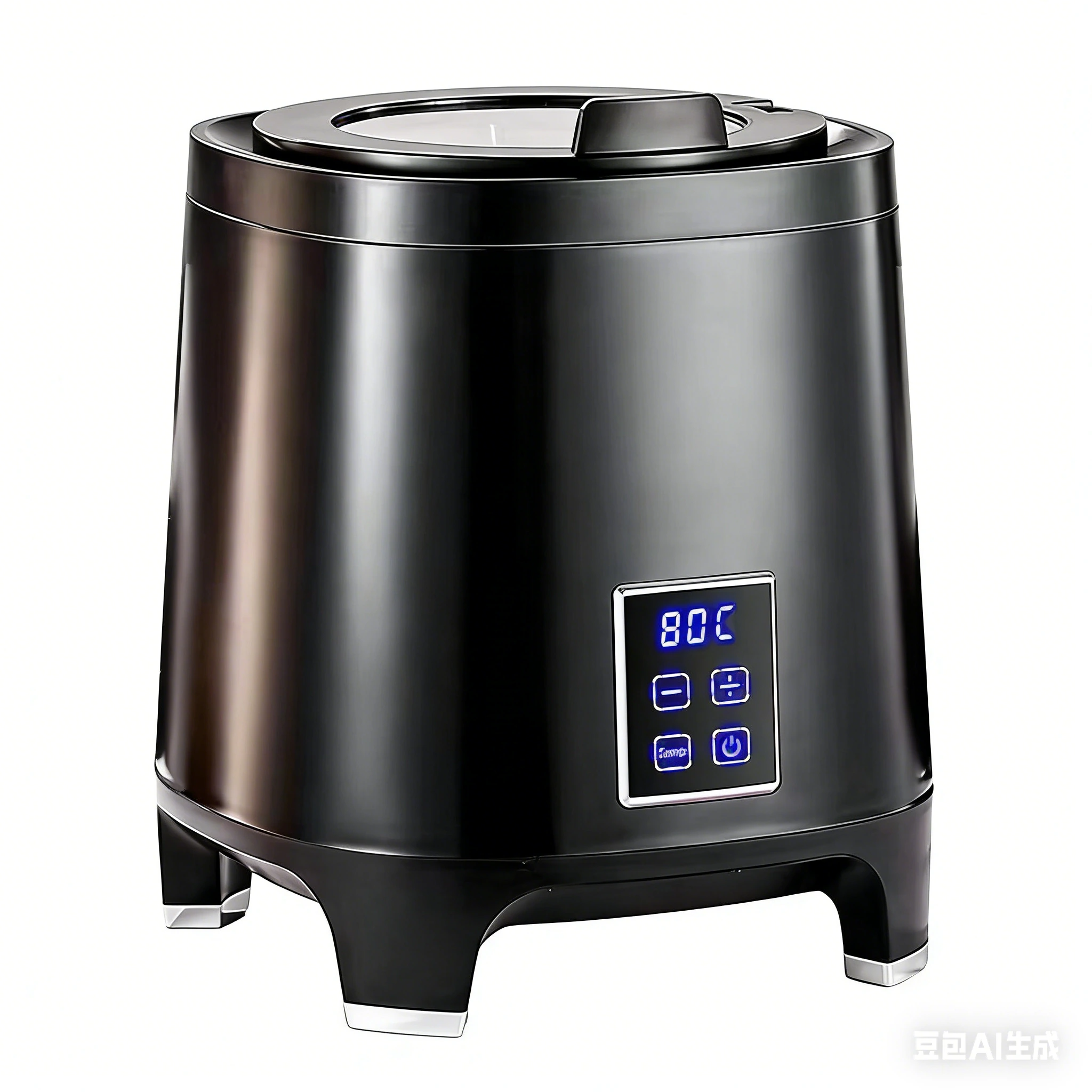 Kitchen Knock 492540 Electric Korean-Style Soup Warmer – Black - 10L