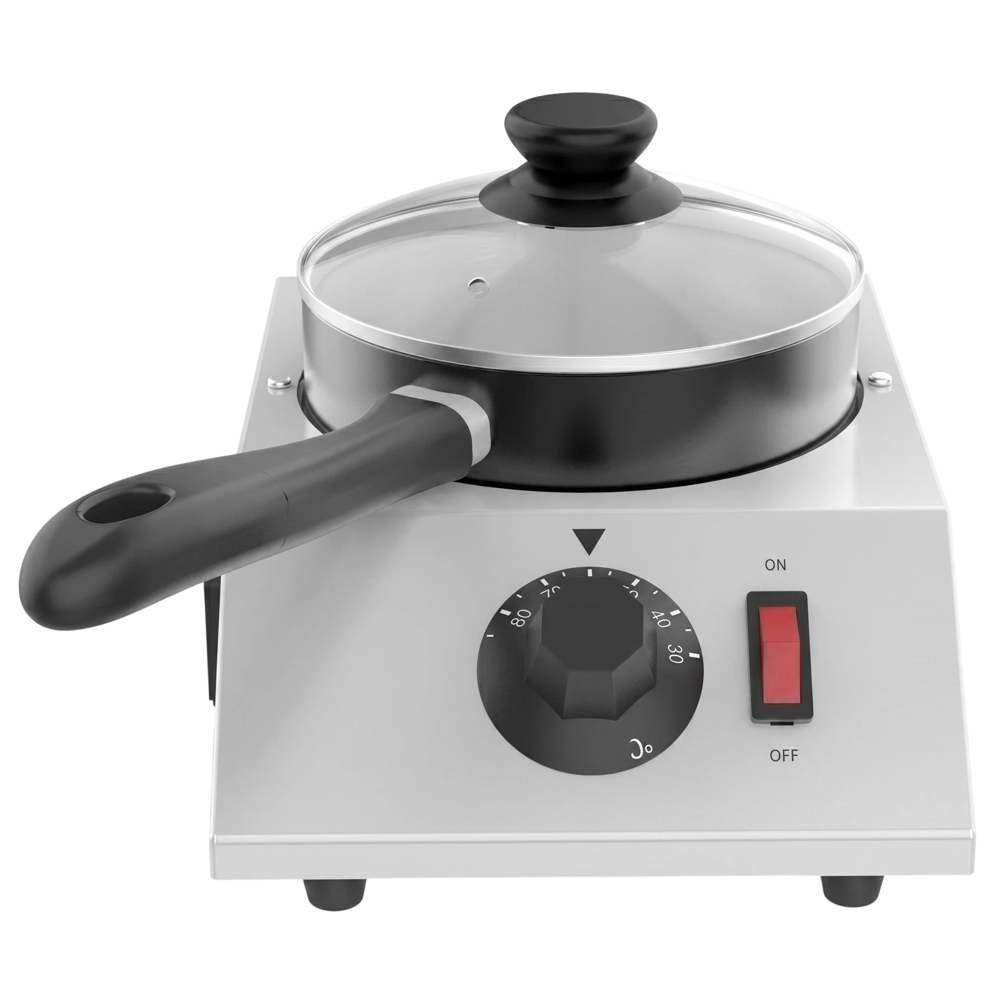 Kitchen Knock 623549 Electric Chocolate Melter – 1 Grid - 230 × 170 × 110mm