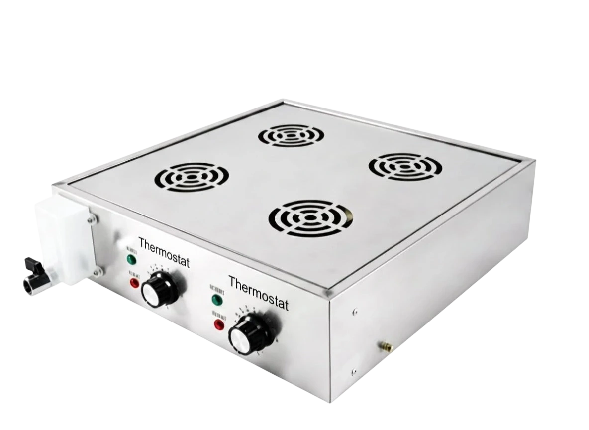 Kitchen Knock 623971 Electric Steamer – Benchtop - 4 Heads - 472 × 541 × 145mm - 3kW