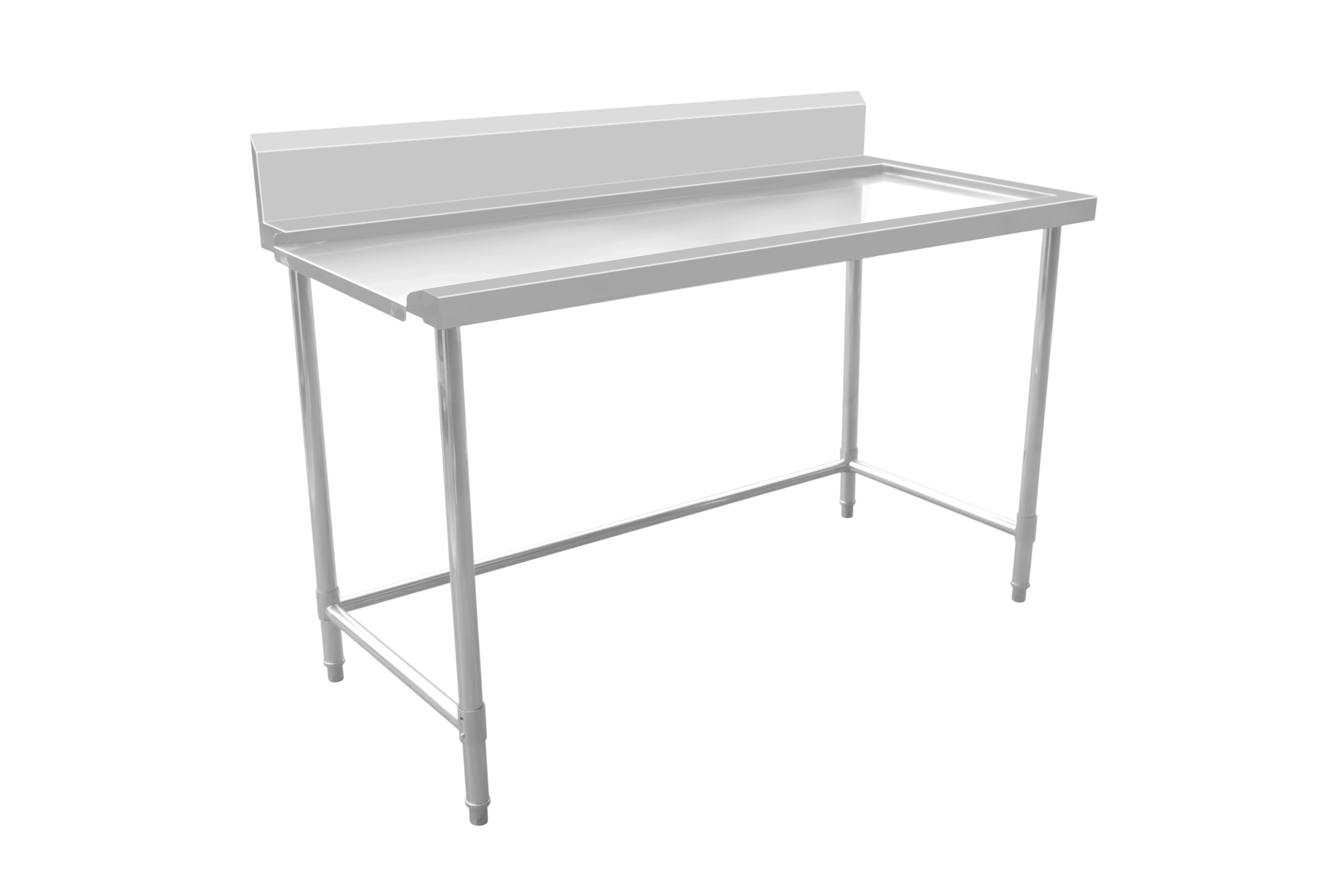 Kitchen Knock 632552 Outlet Bench with Splashback & Leg Brace – Outlet on Left / 700 / AWSD-0970L