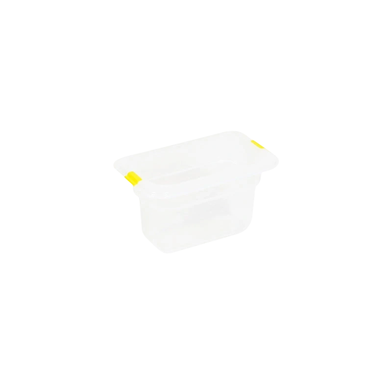 Kitchen Knock 634437 Gastronorme Pan - PolyPropylene – 1/9 - with Lid / 150mm