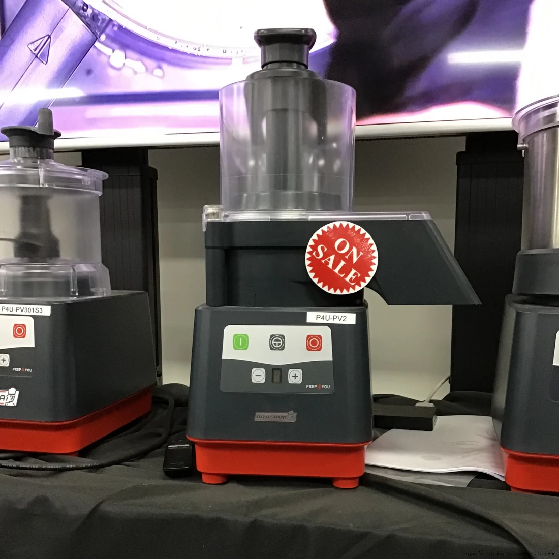 Ex-Showroom: Dito Sama PREP4YOU Cutter Mixer Food Processor 9 Speed 2.6L Copolyester Bowl - P4U-PV2-VIC1057