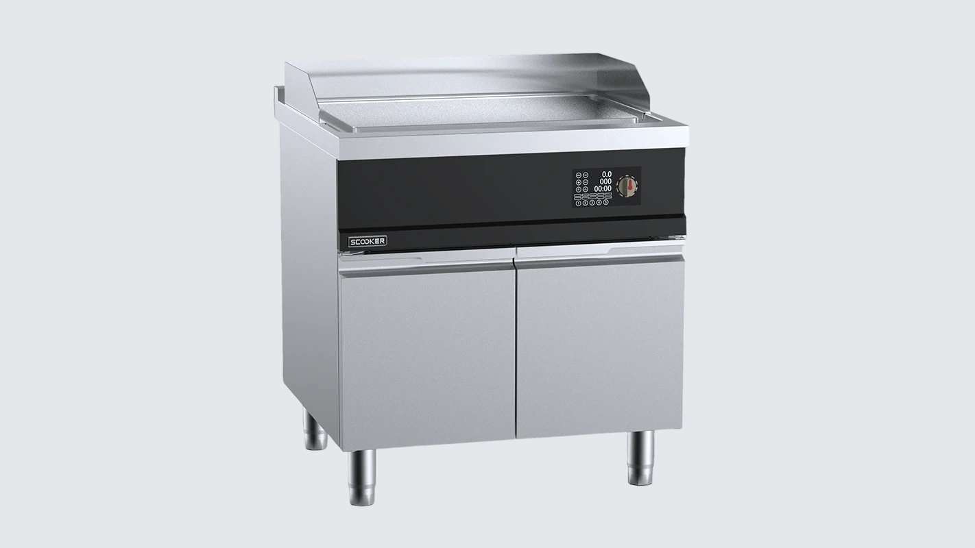 B+S SCOOKER HLPP8N-C9 Induction Smooth Griddle – 9 kW