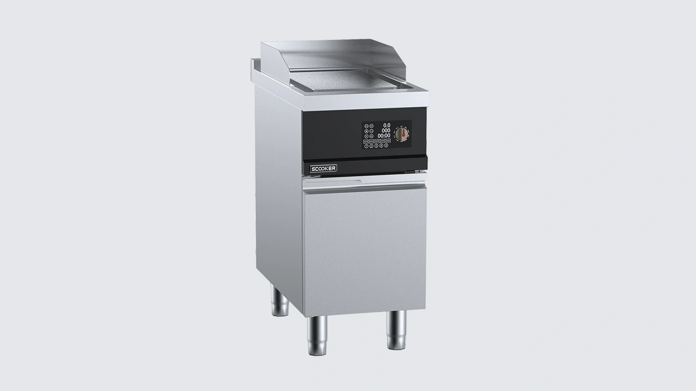B+S SCOOKER HLPP4N-C6 Induction Smooth Griddle – 6 kW