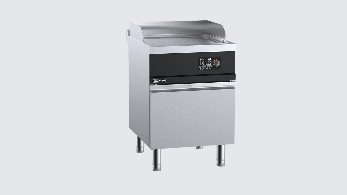 B+S SCOOKER HLPP6N-C6 Induction Smooth Griddle – 6 kW