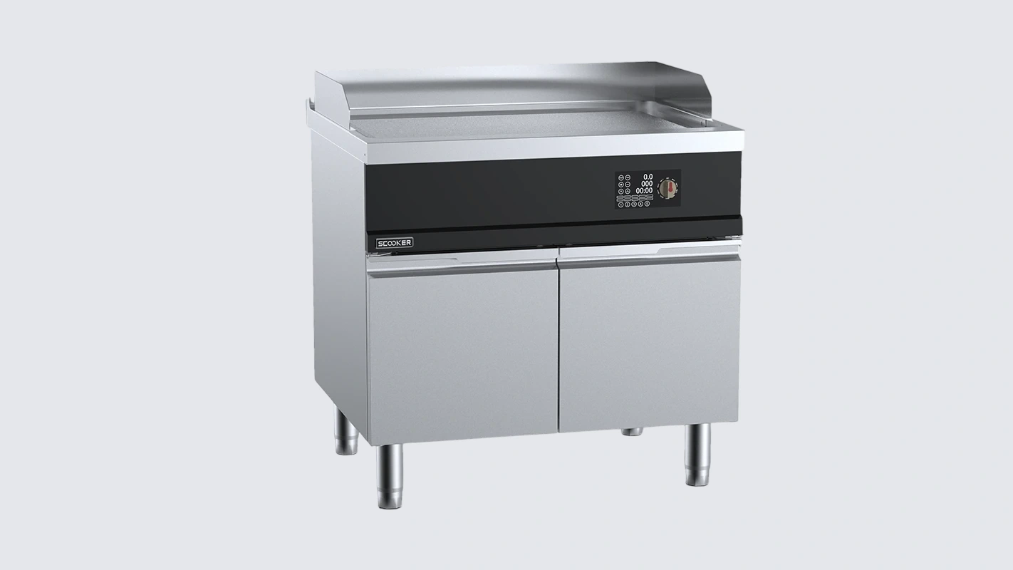 B+S SCOOKER HLPP9N-C9 Induction Smooth Griddle – 9 kW