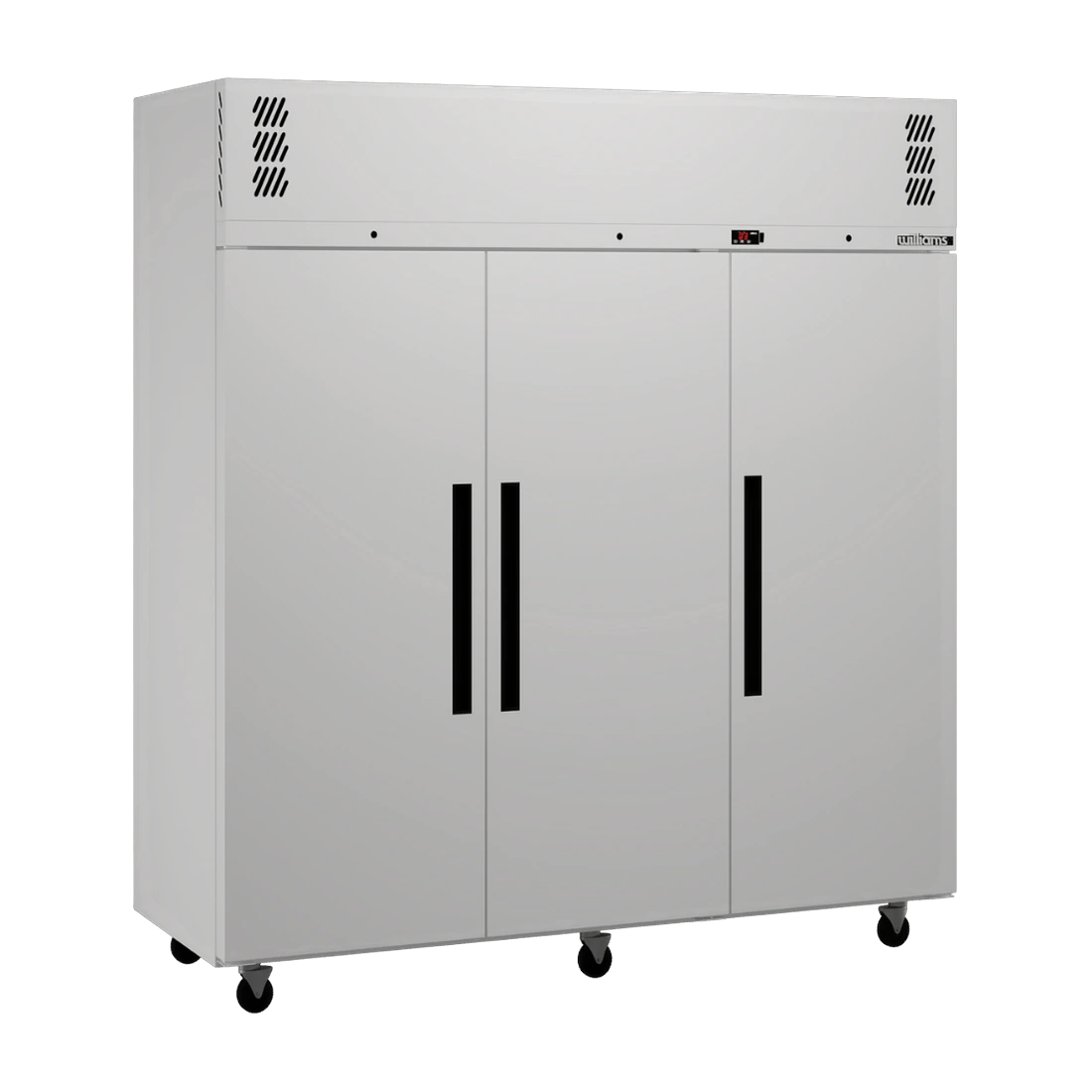 Williams LP3SWHC upright freezer in white Colorbond, front view