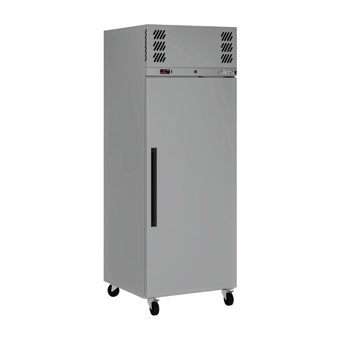 Williams LP1SSHC upright freezer in stainless steel, front view