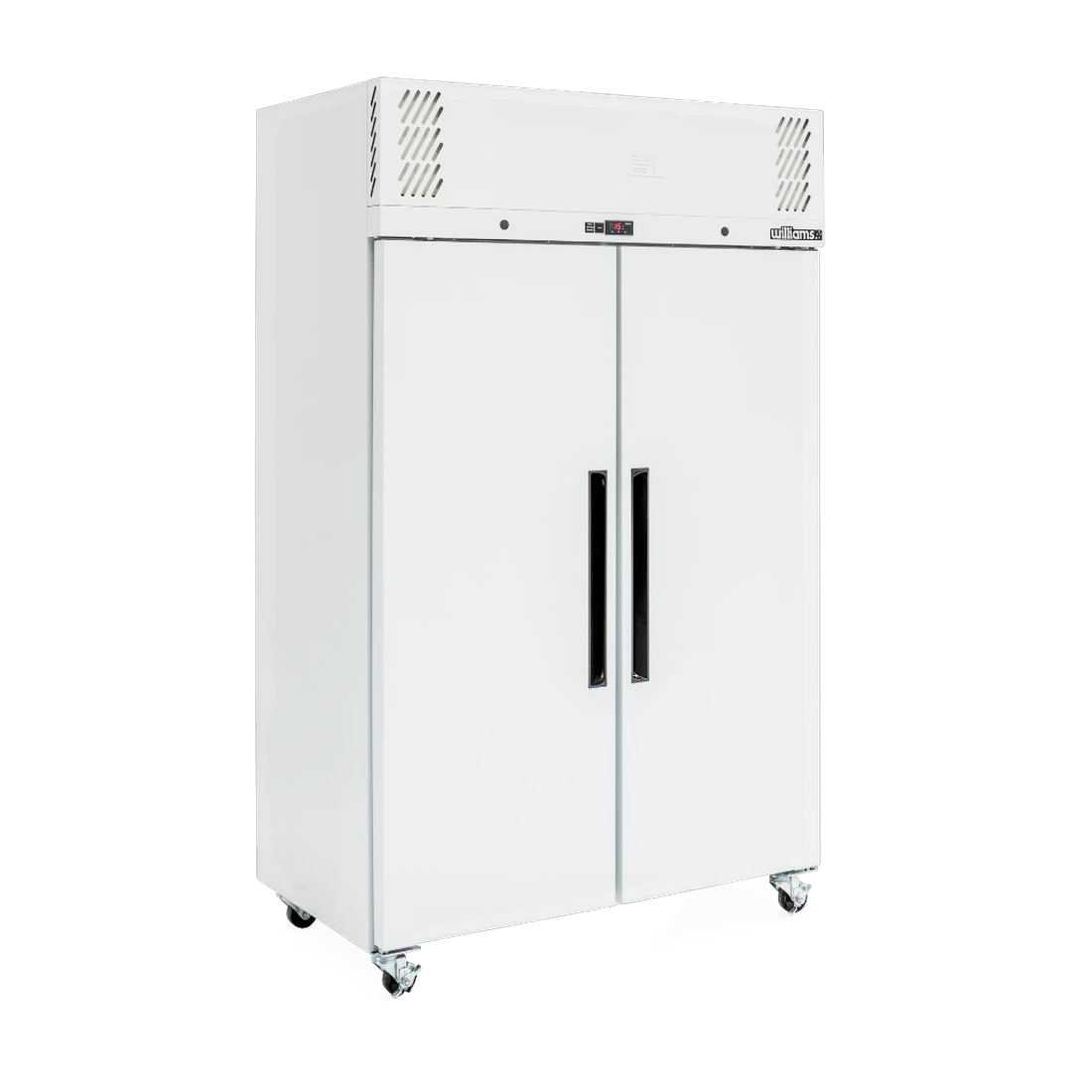 Williams LP2SWHC upright freezer in white Colorbond, front view