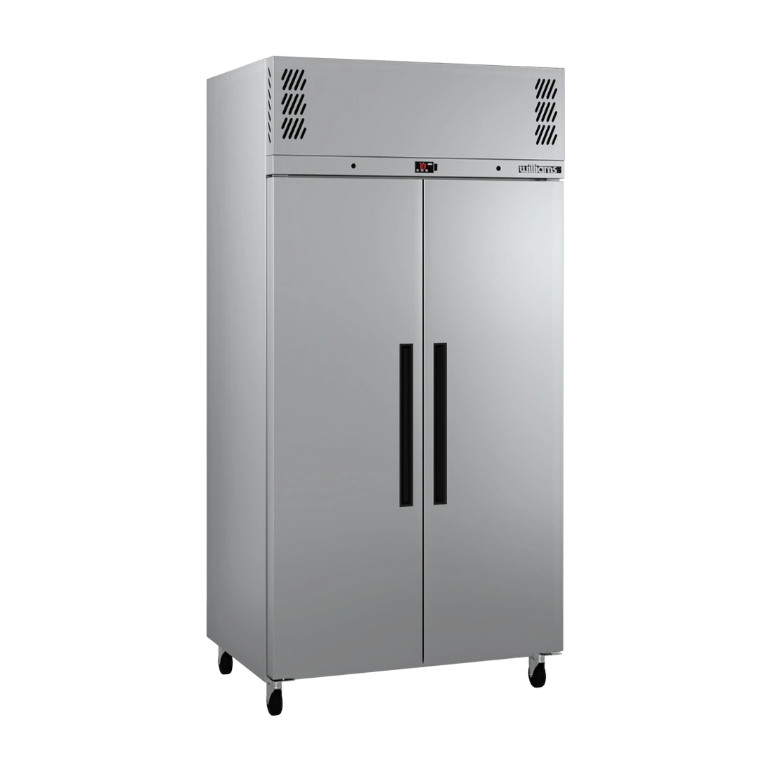 Williams LPR2SSHC upright freezer in stainless steel, front view