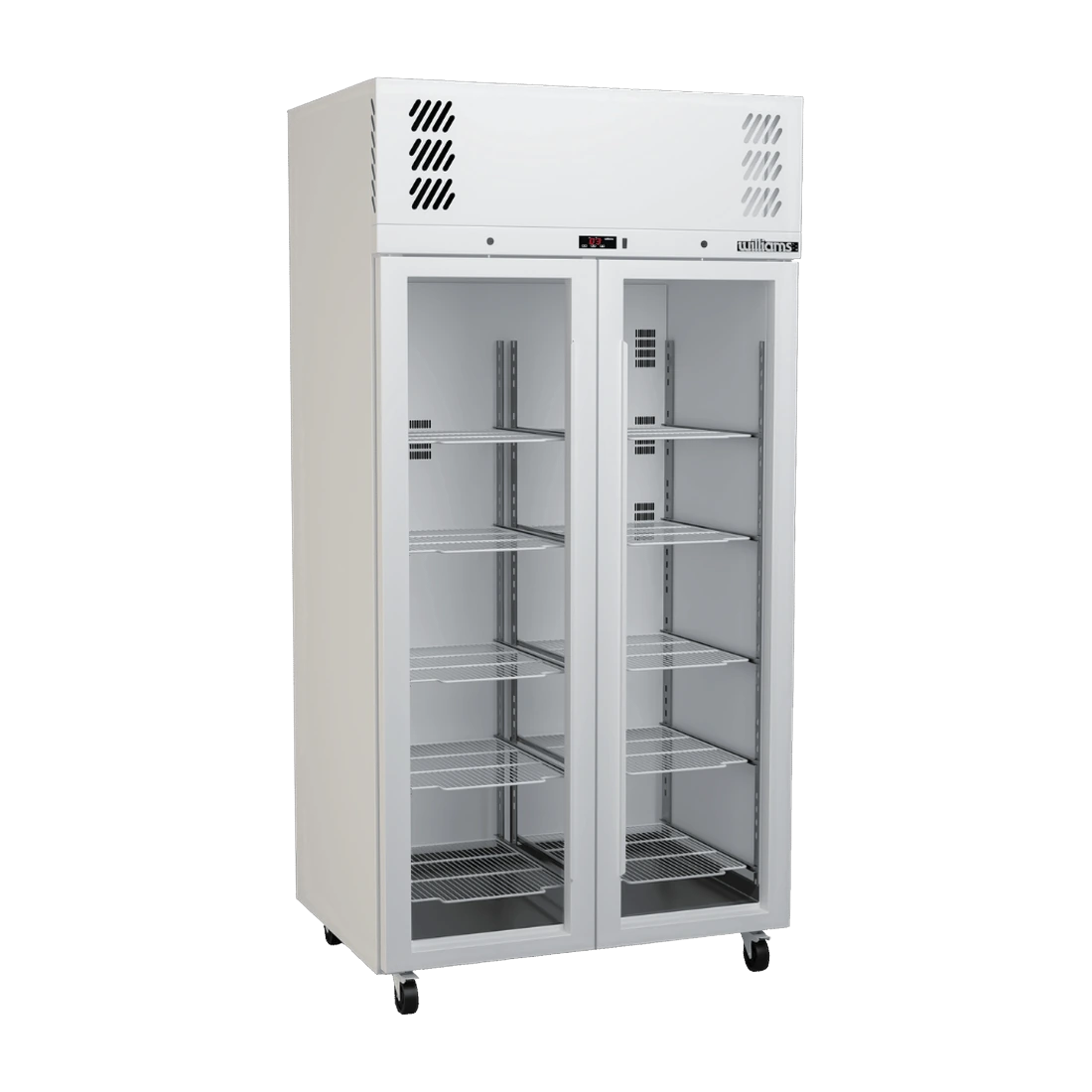 Williams LPR2SWHC upright freezer in white Colorbond, front view