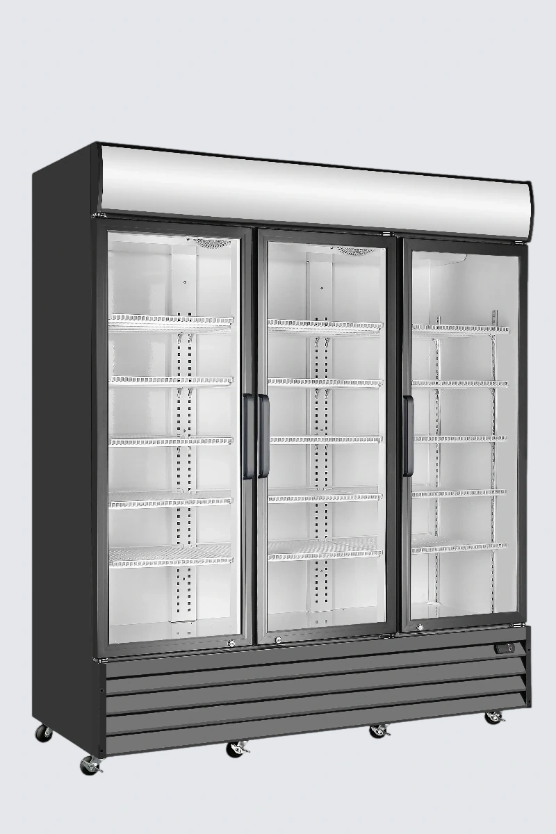 Snowman P1500WB 3 Glass Door Display Fridge — 1710mm
