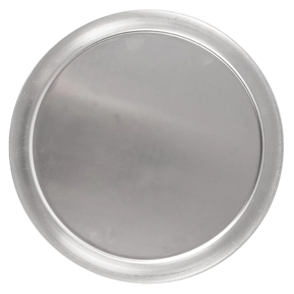 Vogue F009 Pizza Tray Wide Rim Aluminum - 355mm 14"