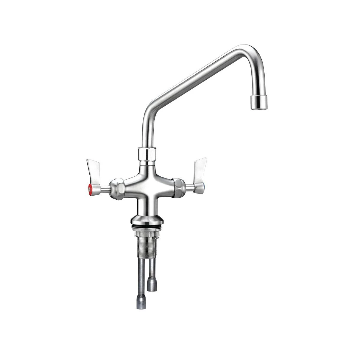 3Monkeez T-3MDH12 tap with swivel spout and two controls