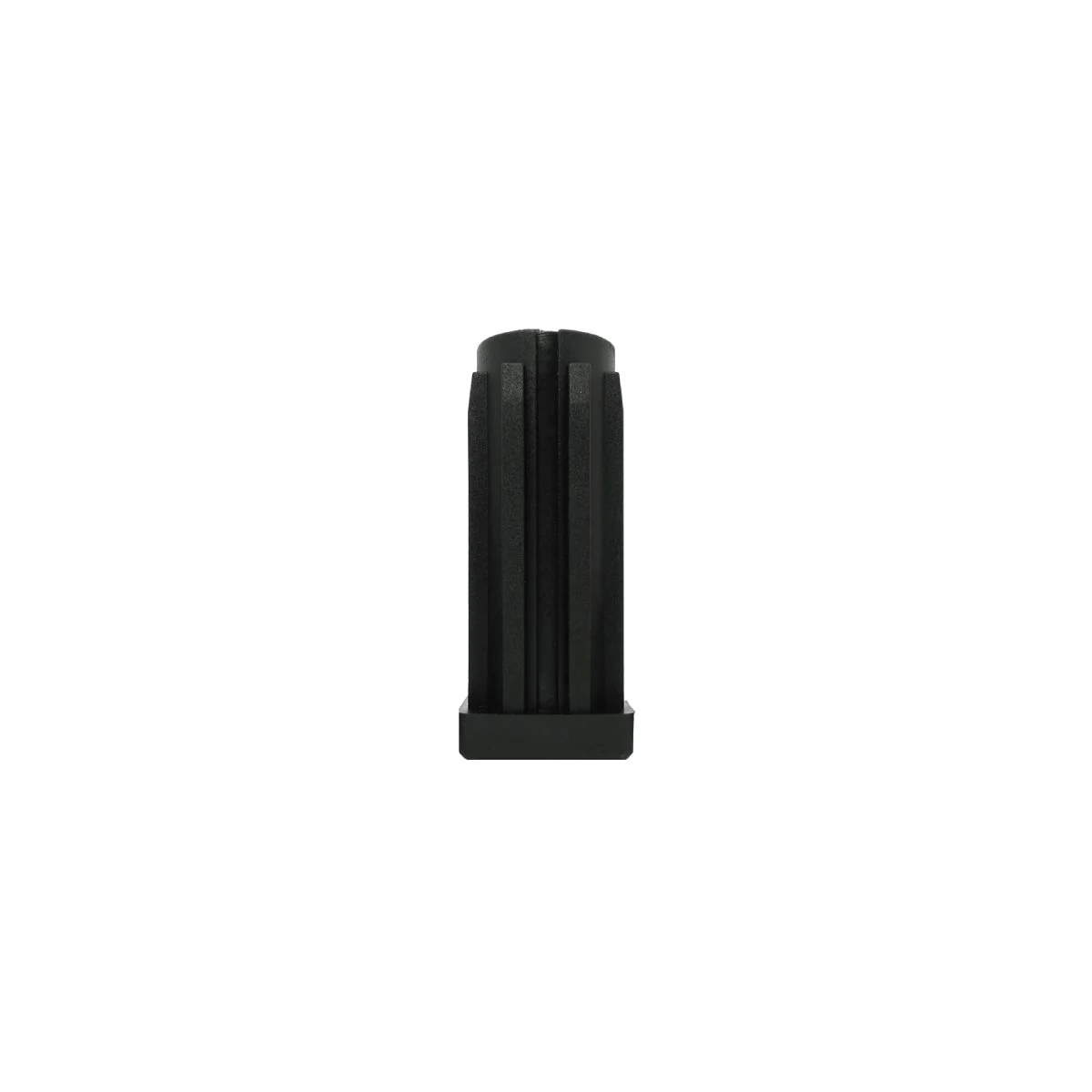 3Monkeez FH-17, square tube insert with vertical ribs, upright view