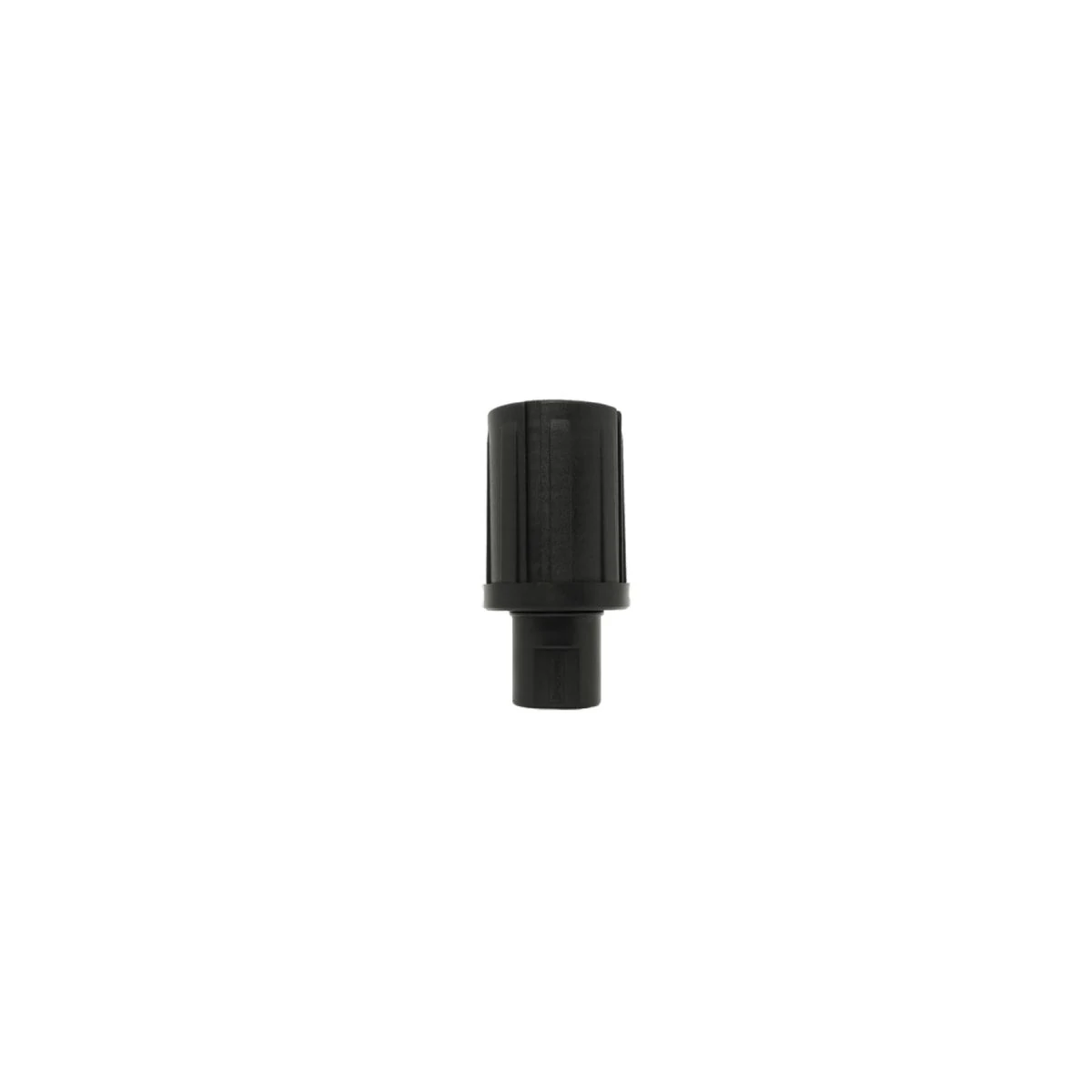 3Monkeez FH-24, round ribbed adjustable foot and projecting stem, upright view