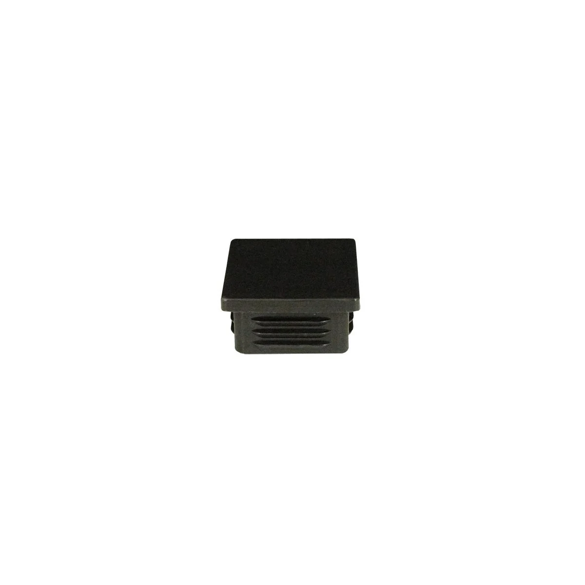 3Monkeez FH-35, square tube closure with ribbed sides, angled view