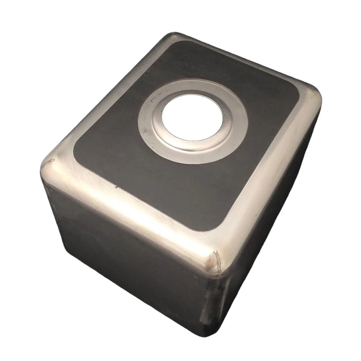 3Monkeez DM1.5 sound-deadening material shown applied under a sink; sink not included