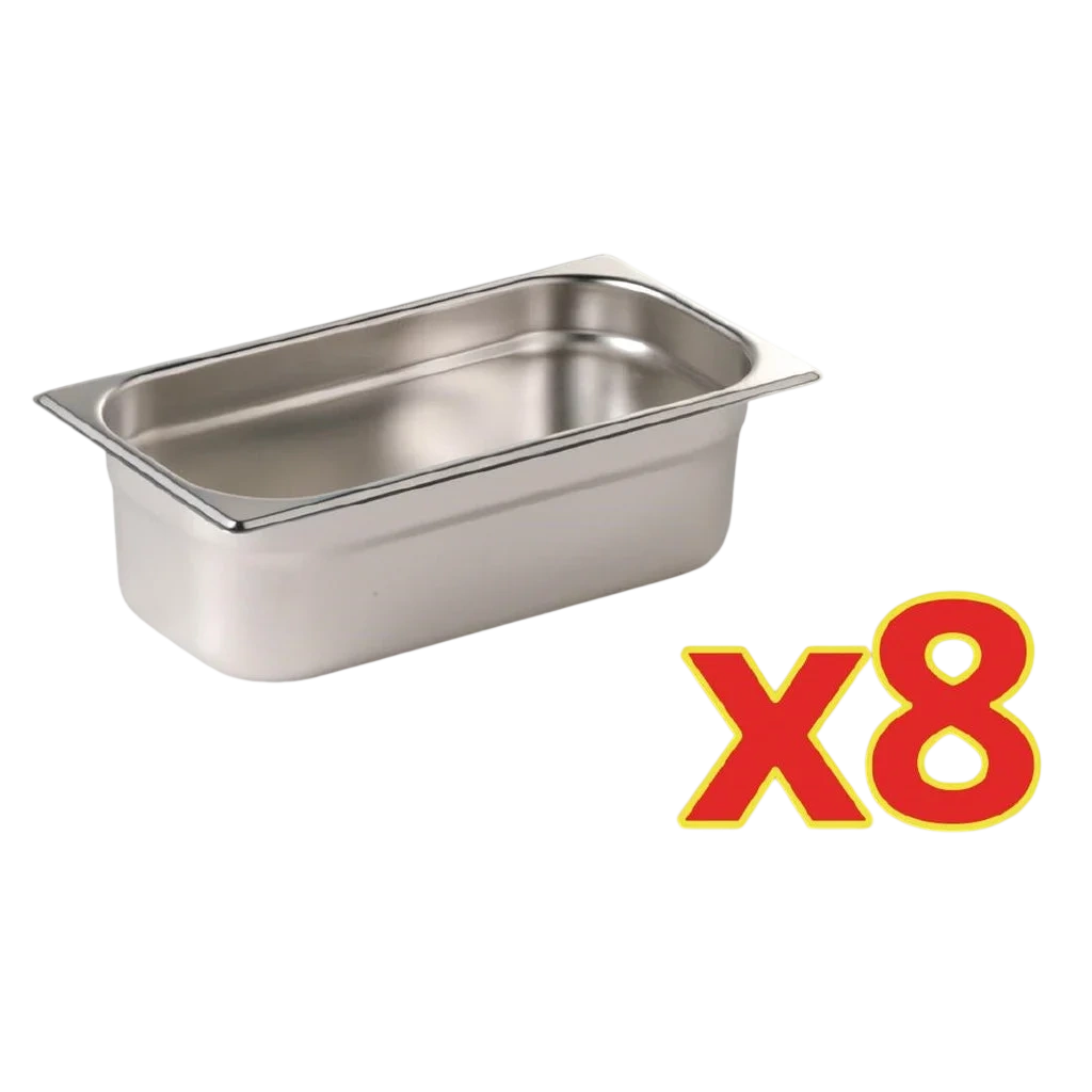 Vogue Gastronorm Kit for GD877 (8x1/3 GN 100mm) commercial kitchen equipment