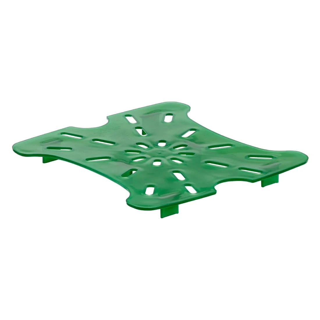Cambro CU147 Drain Shelf for Fresh Pro Square Containers - Green - 1.9Ltr & 3.8Ltr product image