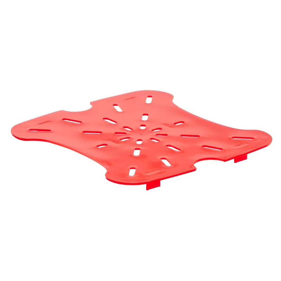 Cambro CU148 Drain Shelf for Fresh Pro Square Containers - Red - 5.7 &7.6Ltr product image