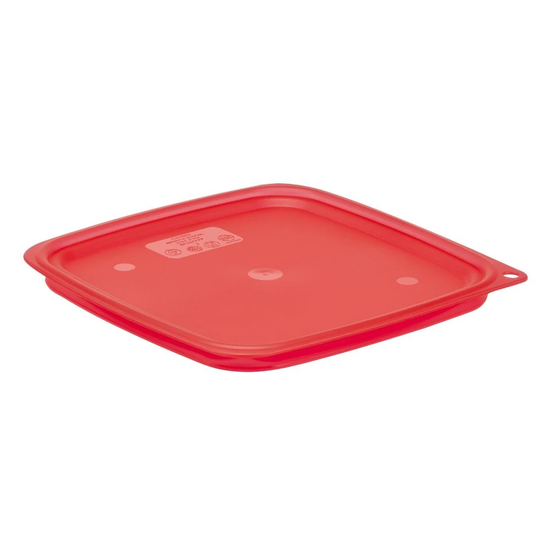 Cambro CU145 Lid to fit Fresh Pro Square Containers - Red - 5.7Ltr & 7.6Ltr product image