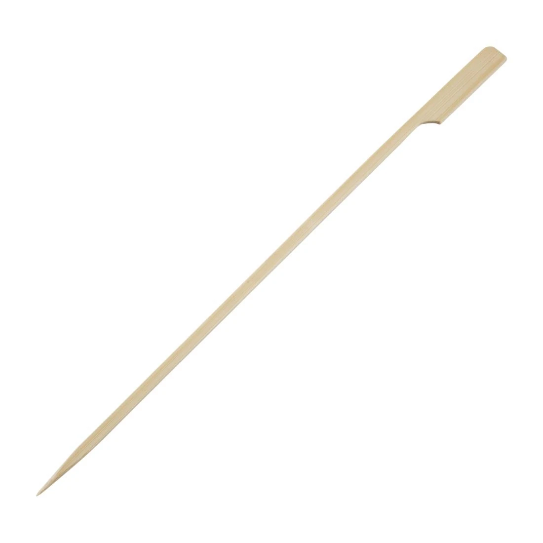 Fiesta Compostable DB498 Bamboo Paddle Skewer - 240mm (Pack 100) product image