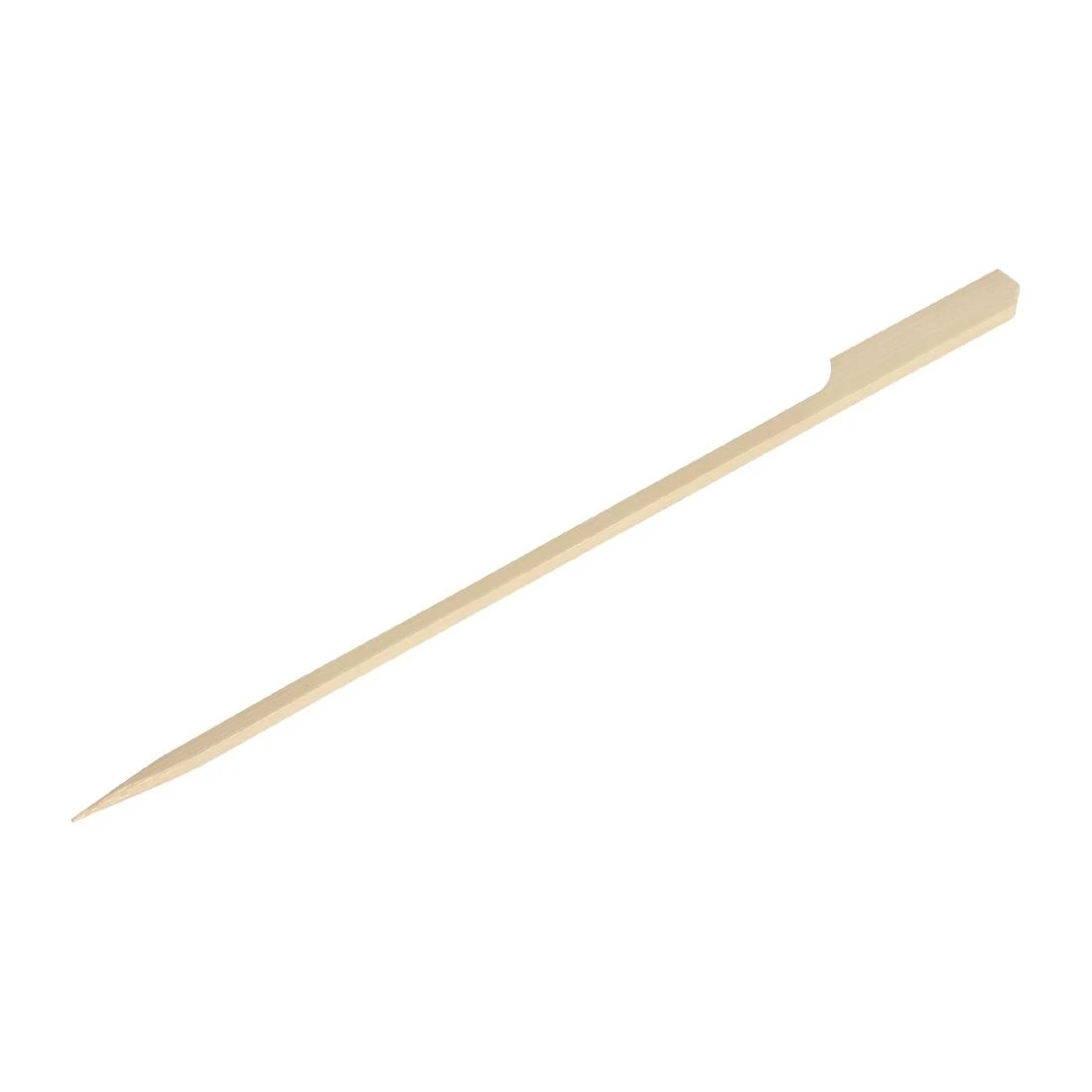 Fiesta Compostable DK395 Bamboo Paddle Skewer - 180mm (Pack 100) product image