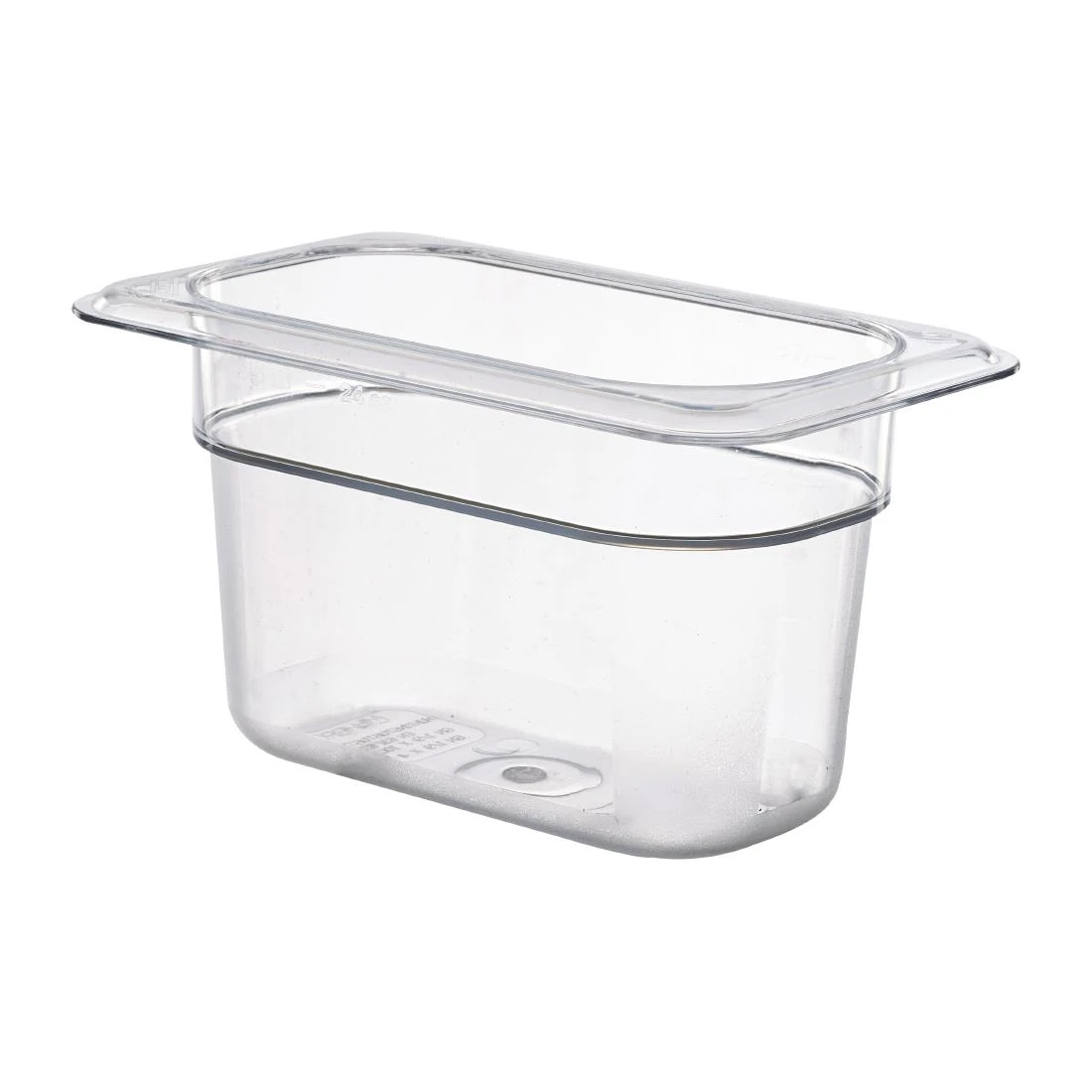 Cambro DM758 Polycarbonate Gastronorm - 1/9 100mm - Clear product image