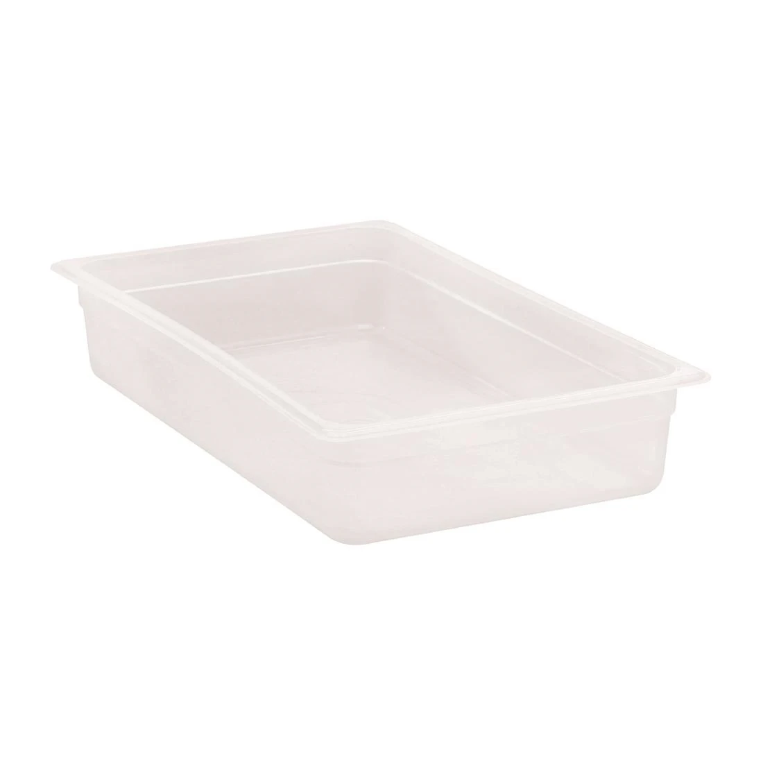 Cambro DW500 Polypropylene Gastronorm Tray - Translucent - 1/1 100mm product image