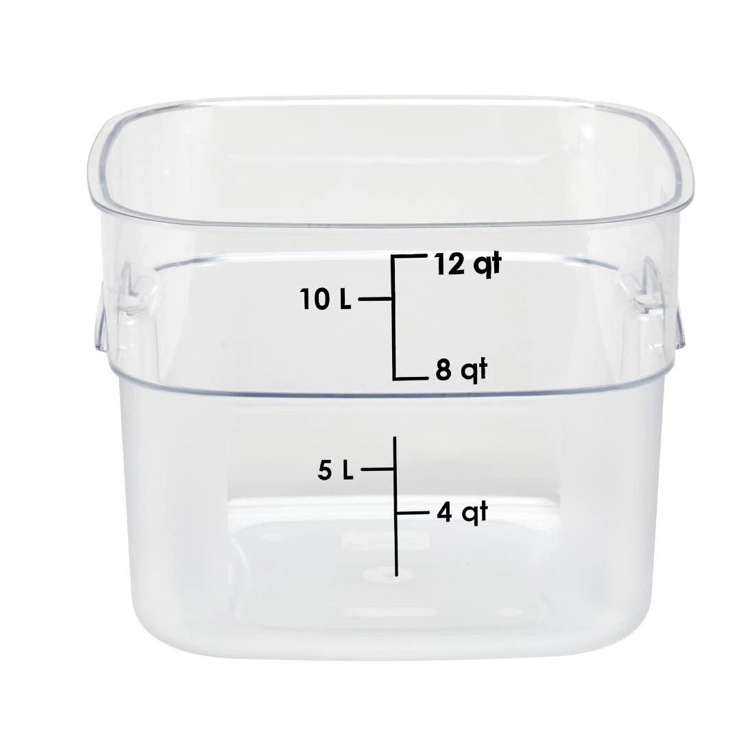 Cambro CU140 Fresh Pro Square Container Polycarbonate - Clear - 11.4Ltr product image